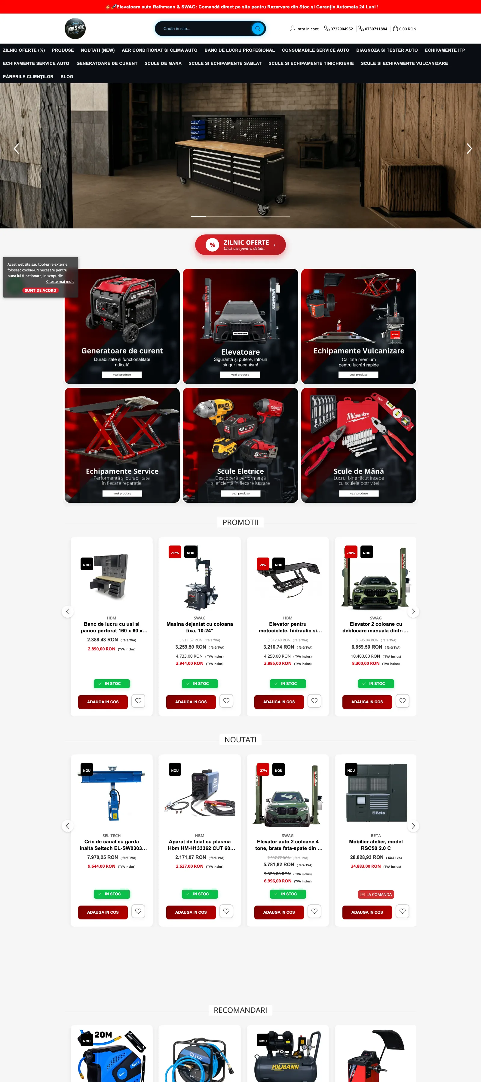 Varianta desktop a toolsboxservices.ro